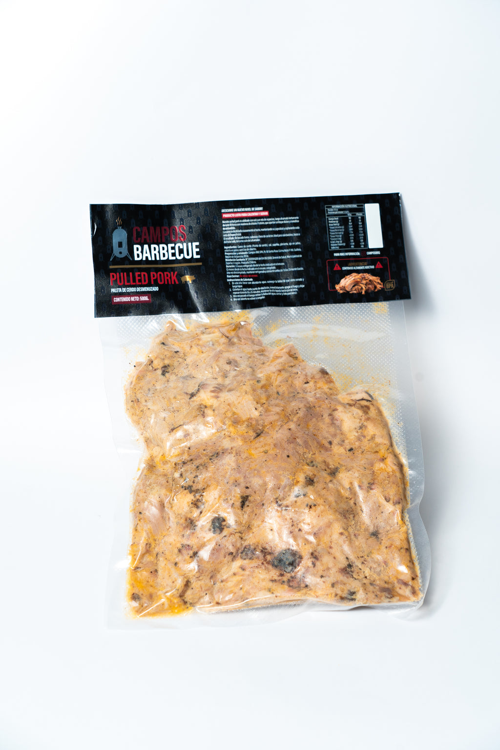 PULLED PORK DE 500 GRS