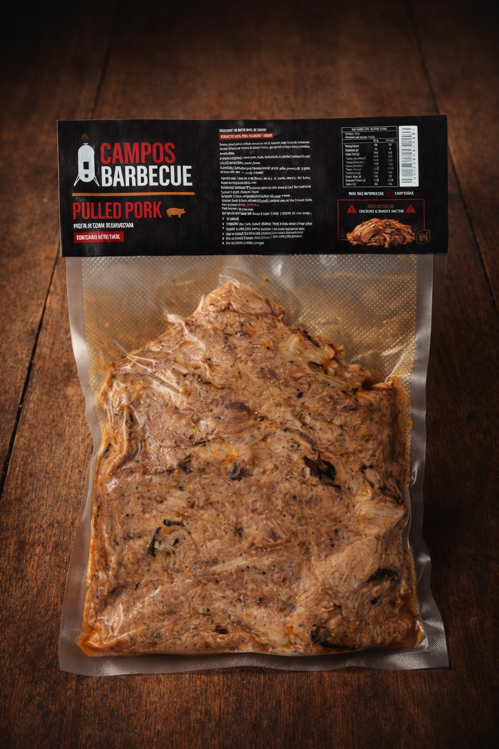 PULLED PORK DE 500 GRS